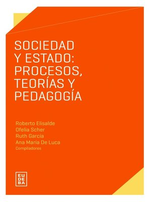 cover image of Sociedad y Estado